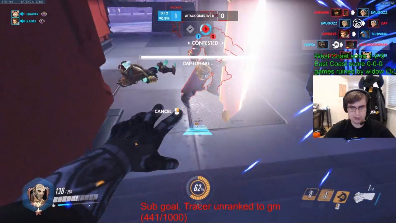 Токсичный бог Смерти из Overwatch Чипса действительно ненавидит карты 2CP