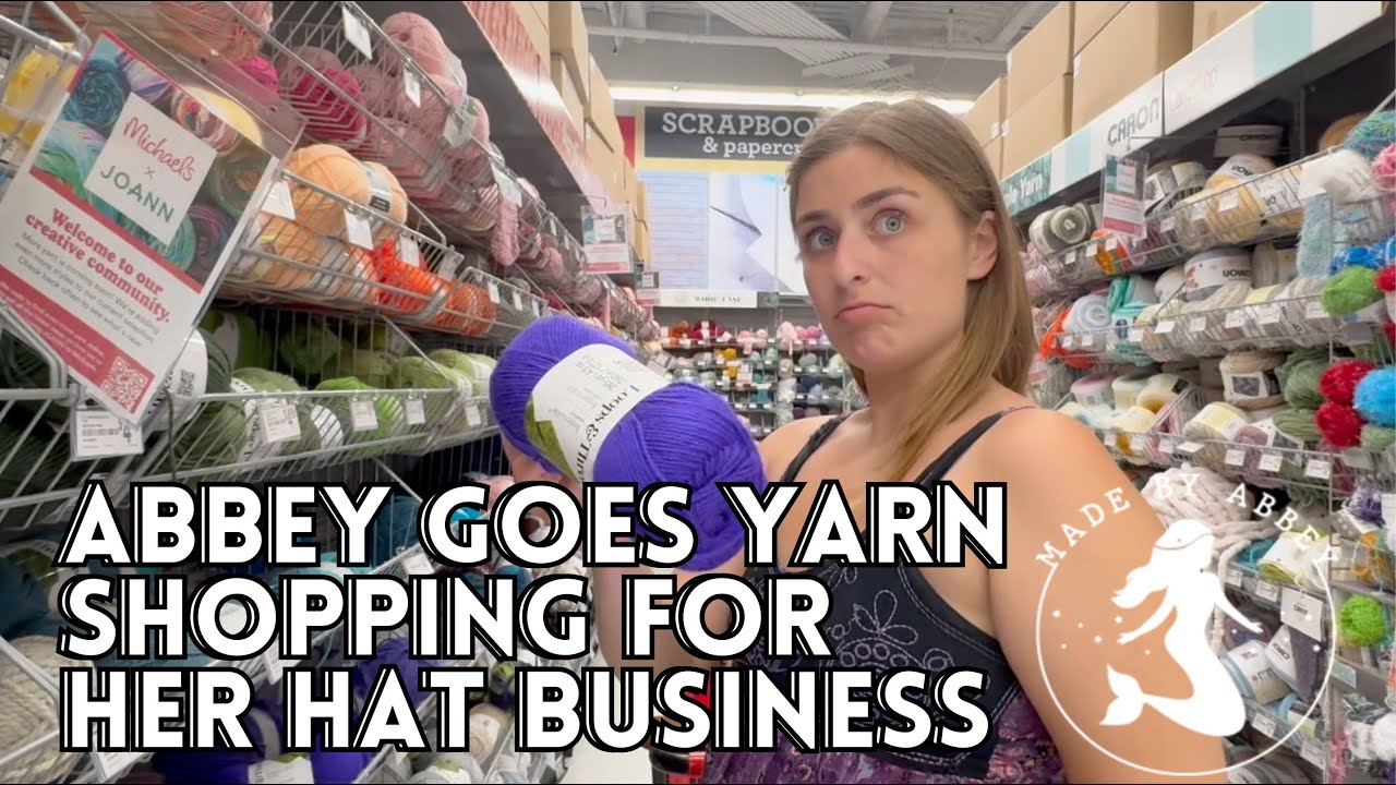 Abbey goes Yarn Shopping at Michael's