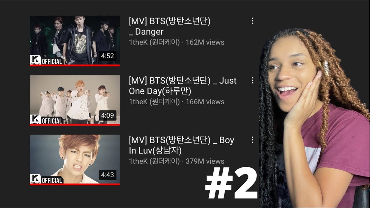 Reacting To BTS Music Videos IN ORDER For The First Time Pt 2! | Tianna B
