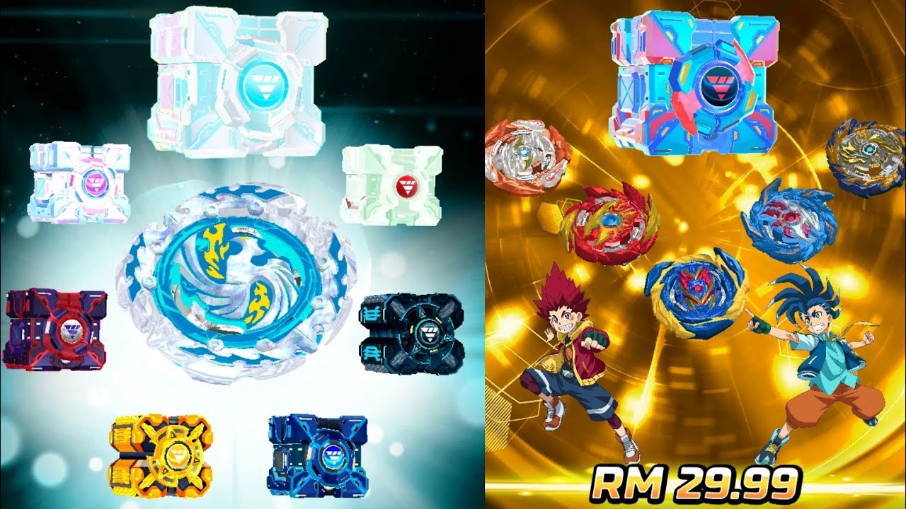 Opening All Kolossal Lightning Box Beyblade Burst Rivals Best Scene Ever!!! Update 3.8.1