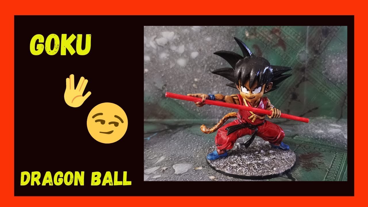 🐉 How to paint GOKU 🐉 // Como pintar personaje de DRAGON BALL