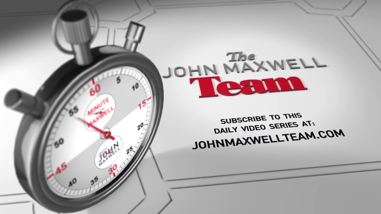 Problem Solving Series 2 - A Minute With John Maxwell, Free Coaching Video