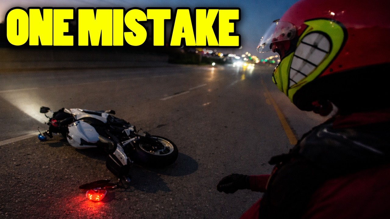 The One Mistake That Causes Most Motorcycle Crashes