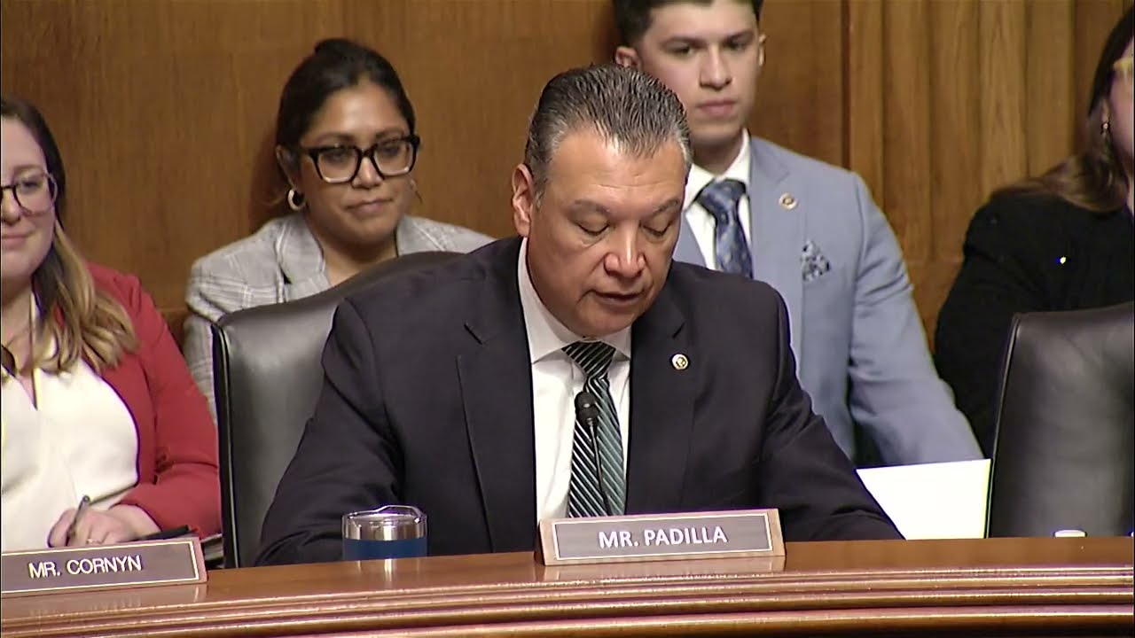 Padilla Introduces the Experienced Mary E. Giovagnoli as Senate Judiciary Witness