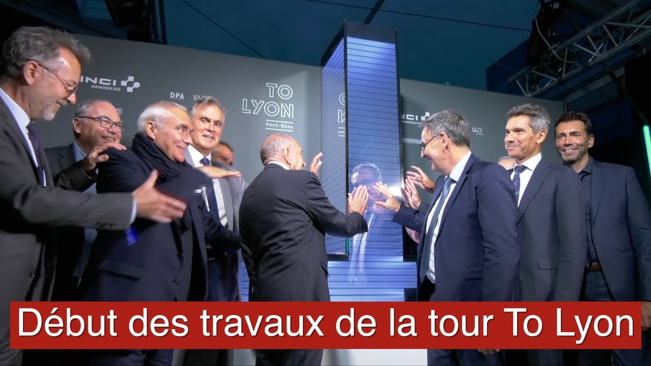 Début des travaux de la tour To Lyon