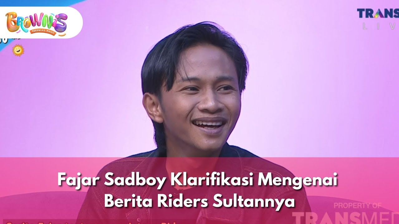 Fajar Sadboy Klarifikasi Mengenai Berita Riders Sultannya - BROWNIS (23/1/26) P1