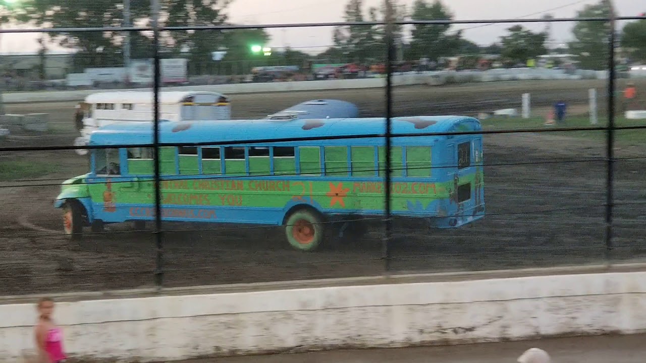 Kankakee fair school bus