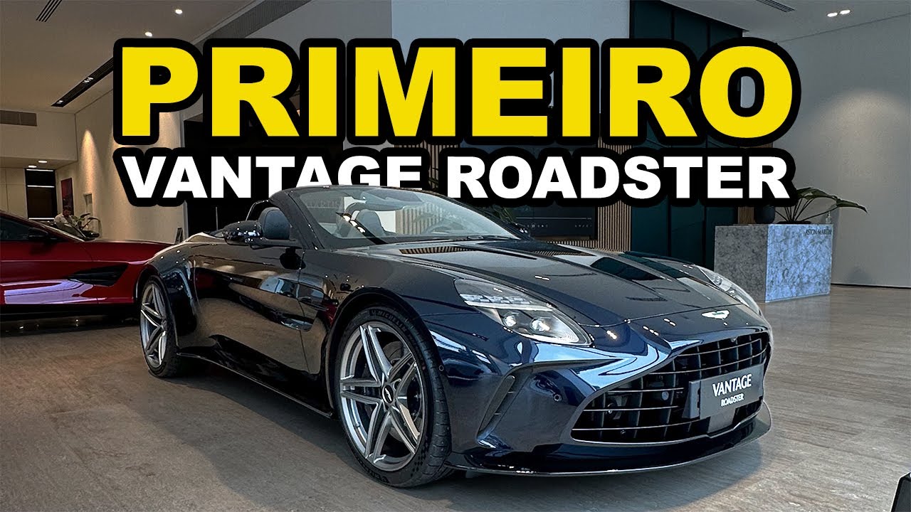 O PRIMEIRO ASTON MARTIN VANTAGE ROADSTER do BRASIL!