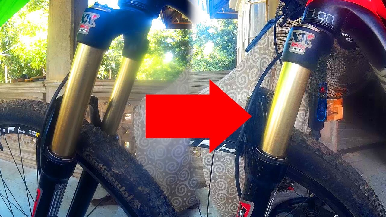 CHANGING TRAVEL FROM130-100MM MOUNTAINPEAK AIR FORK