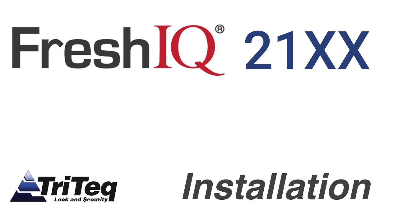 FreshIQ21xxInstallation