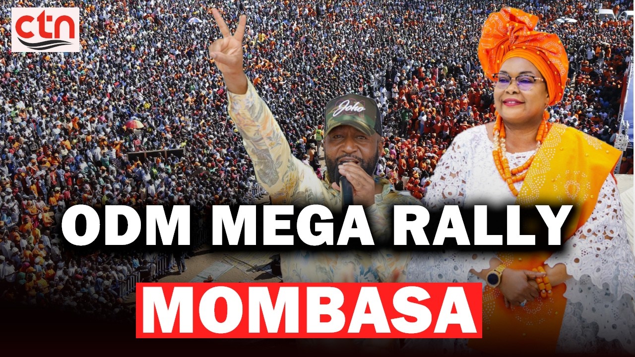 LIVE: ODM Linda Ground – Attending Church Service at Shalom Miracle Church, Makupa
