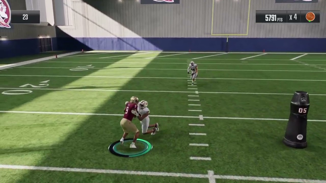 College Football 25 Passing Drills #share #SuBscRibE #LiKe #Mrbuliths