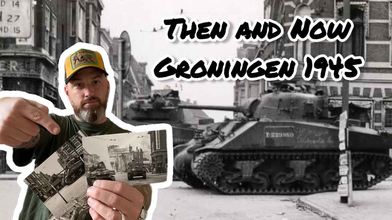 Then and Now! Groningen in the footsteps of the Canadians in WW2