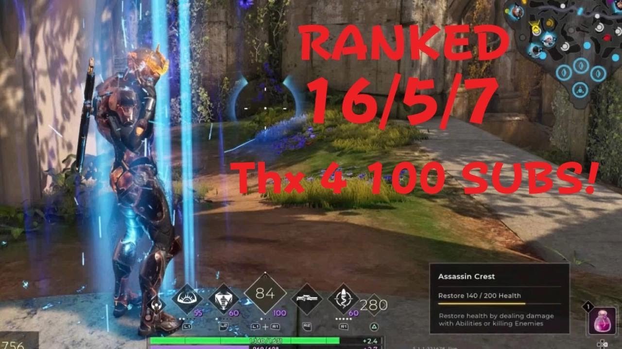 Predecessor RANKED Wraith Midlane - ALL PEN & Thanks for 100 SUBS! 💯