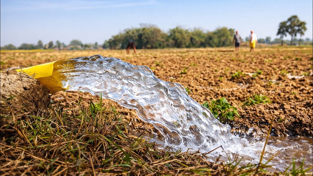The Art of Farming: Cinematic Water Flow in 4K