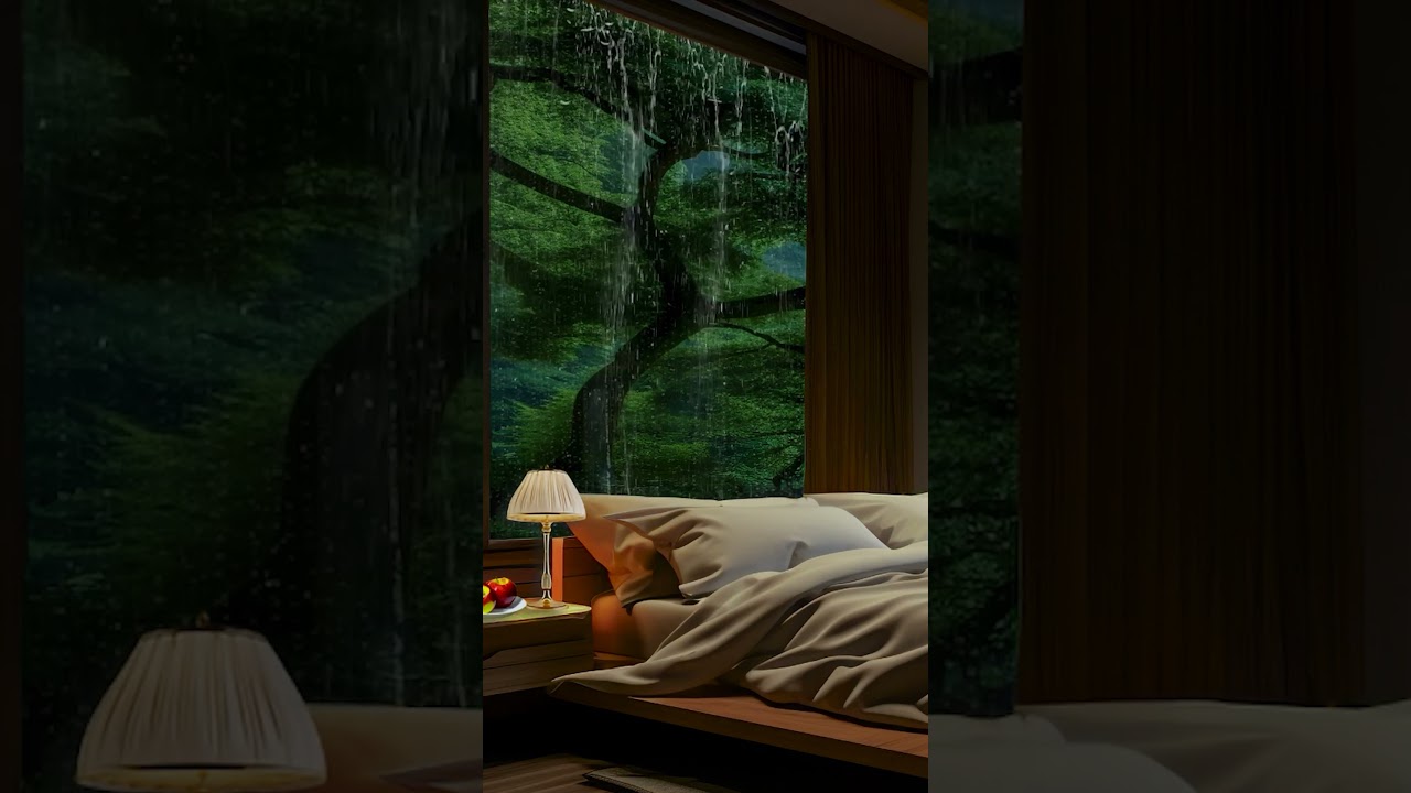 Rain Piano to Fall Asleep Fast 