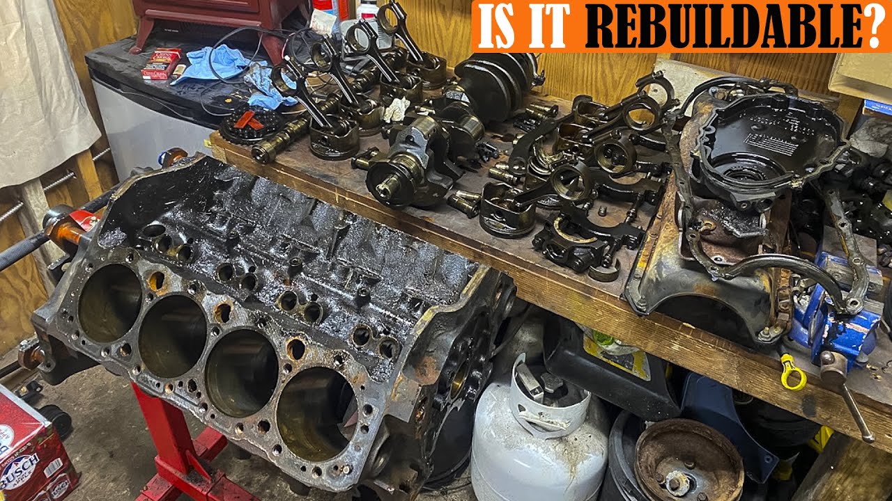 Chevy 350 (5.7L) Vortec Engine Teardown! Can We Rebuild It?