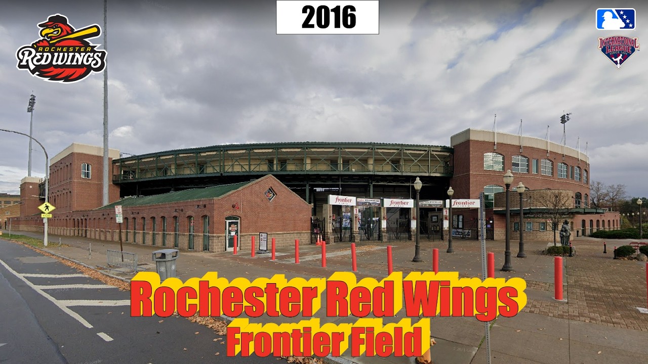 ⚾ Frontier Field - Rochester Red Wings 2016 panorama