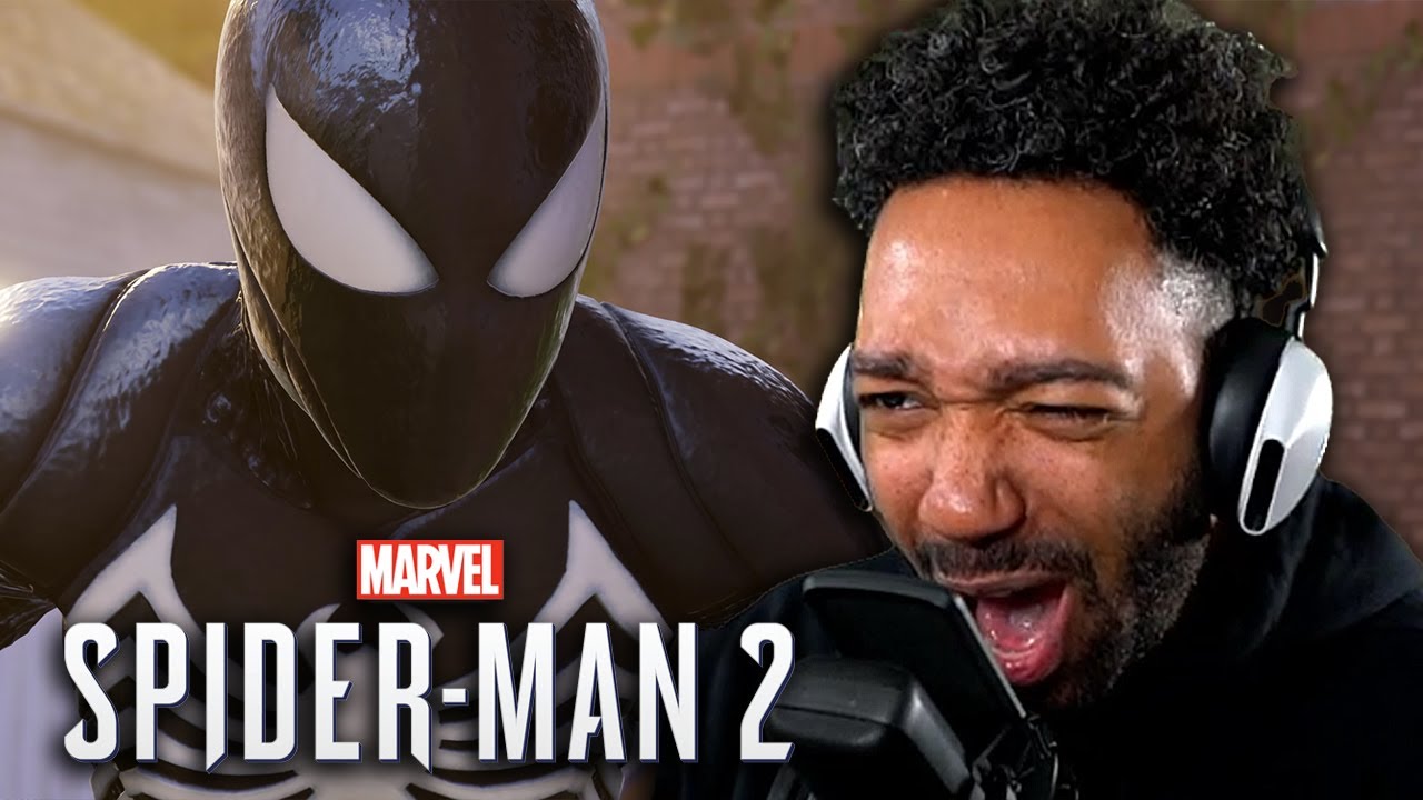 SYMBIOTE SPIDER-MAN HAS ARRIVED! SPIDER-MAN 2 PS5 REACTION | runJDrun