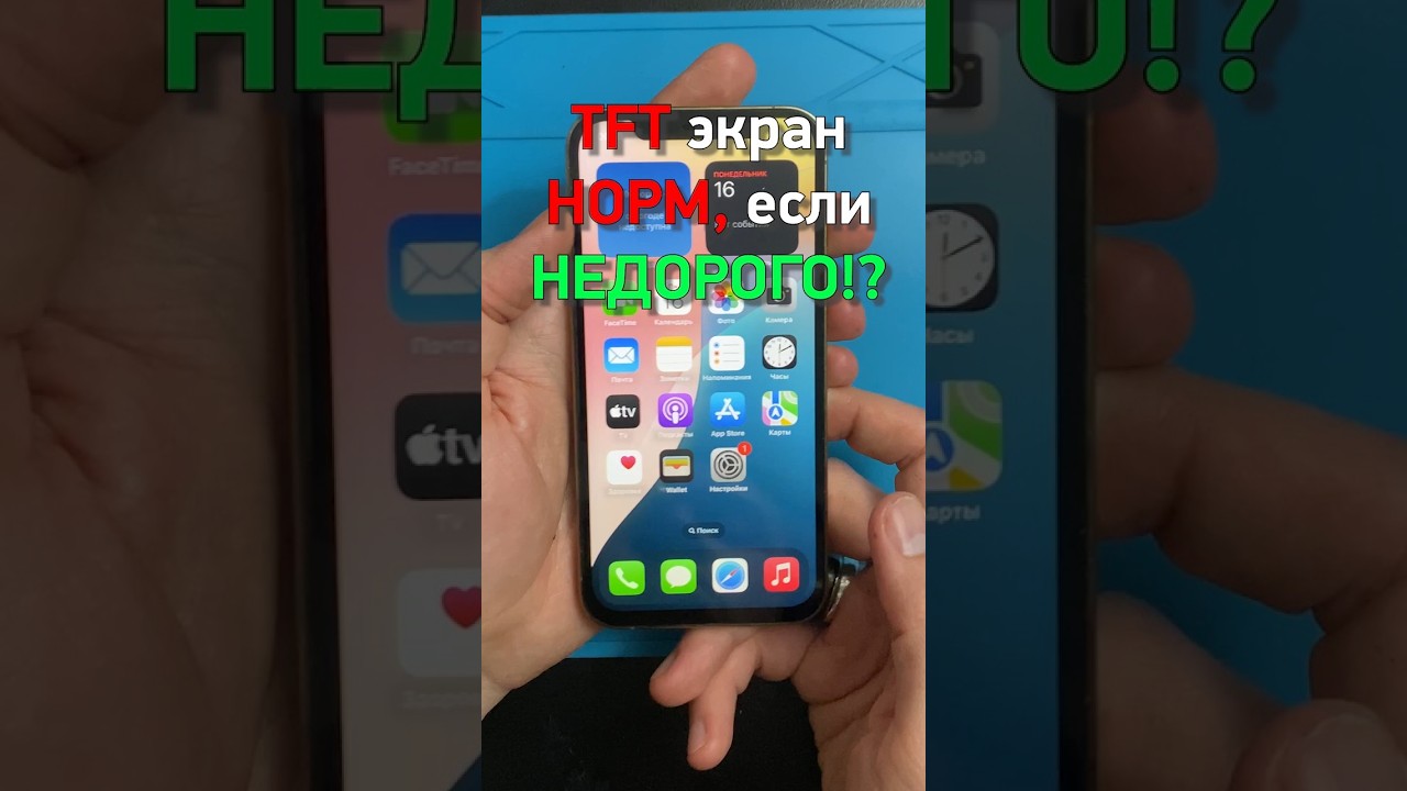 iPhone с TFT экраном интереснее покупателям?