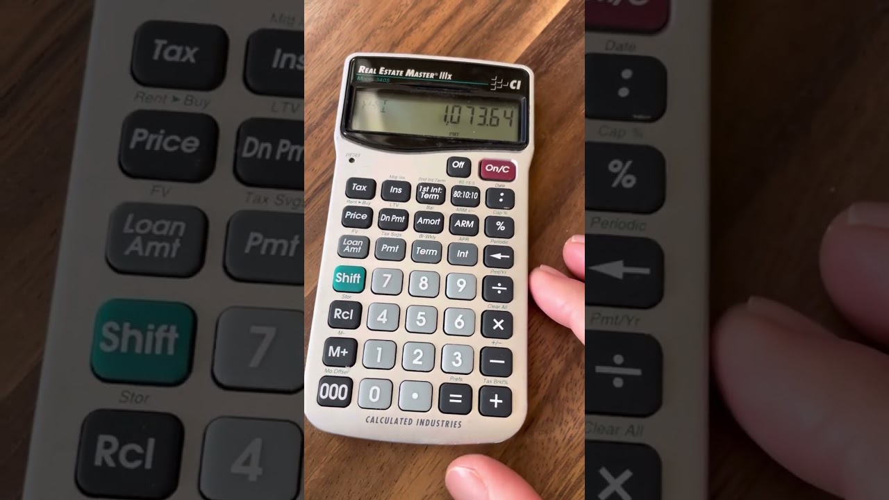 How to use a mortgage calculator!