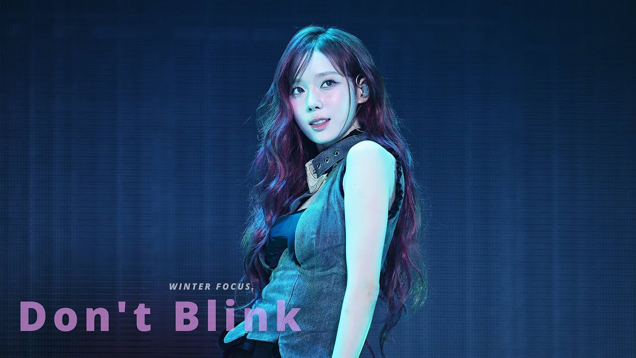 [8K] 231117 윈터 (aespa) - Don't Blink (aespa FAN MEETING 'MY DRAMA' @ 경희대학교 평화의전당)