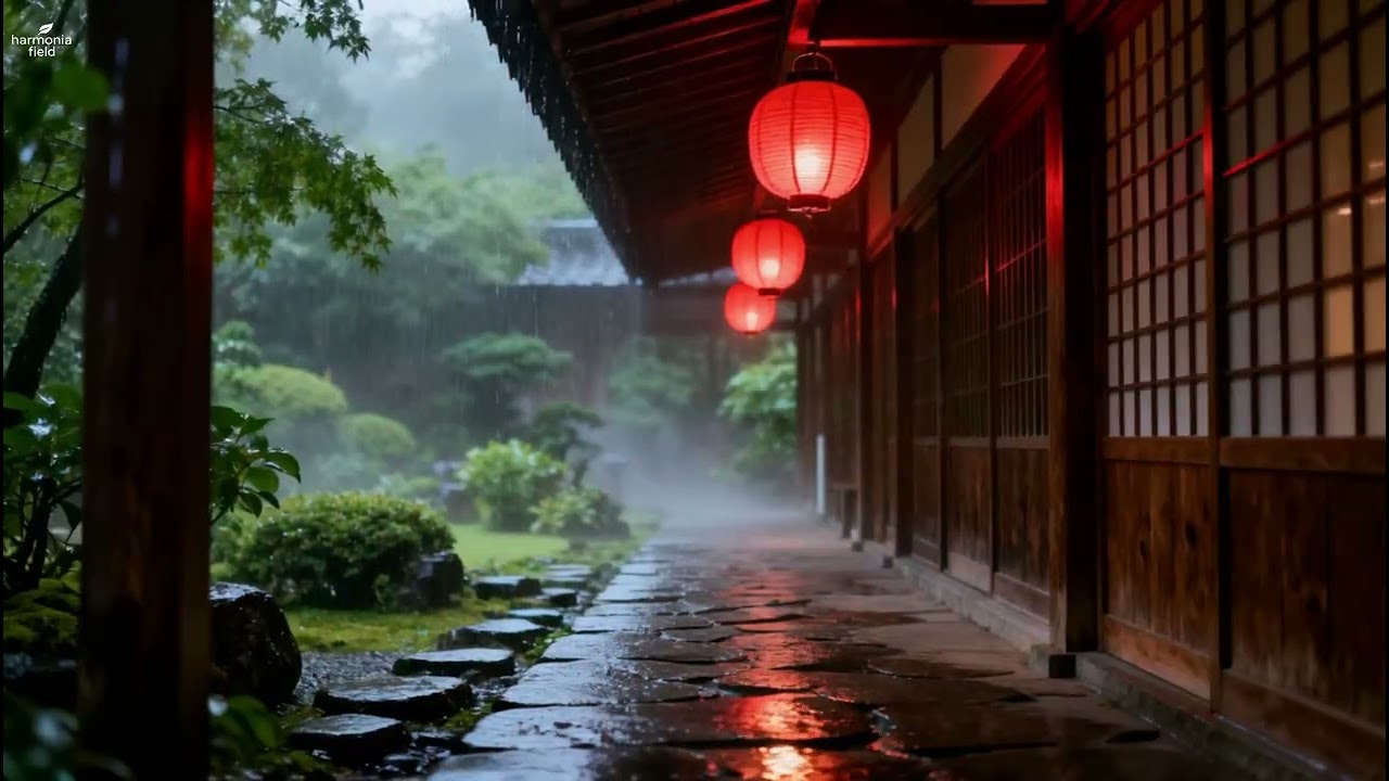 Evening Rain Reflections — Soft Piano & Rain Ambience for Deep Relaxation