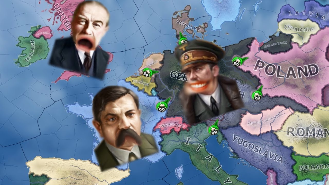 Best Way To Play Germany In HOI4 🥀...