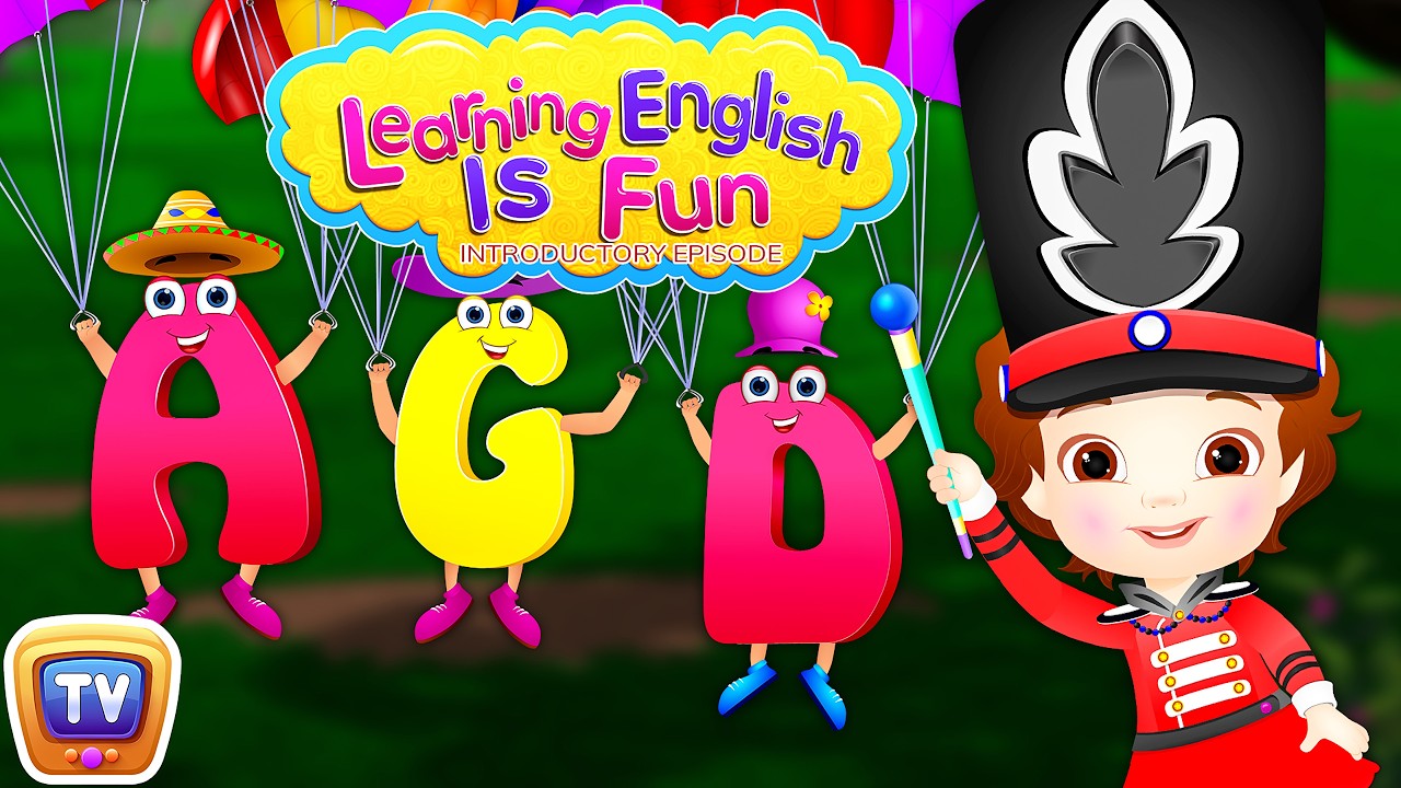 ChuChu TV&rsquo;s Learning English Is Fun&trade; - New ABC Alphabet Learning Series For Preschool Children