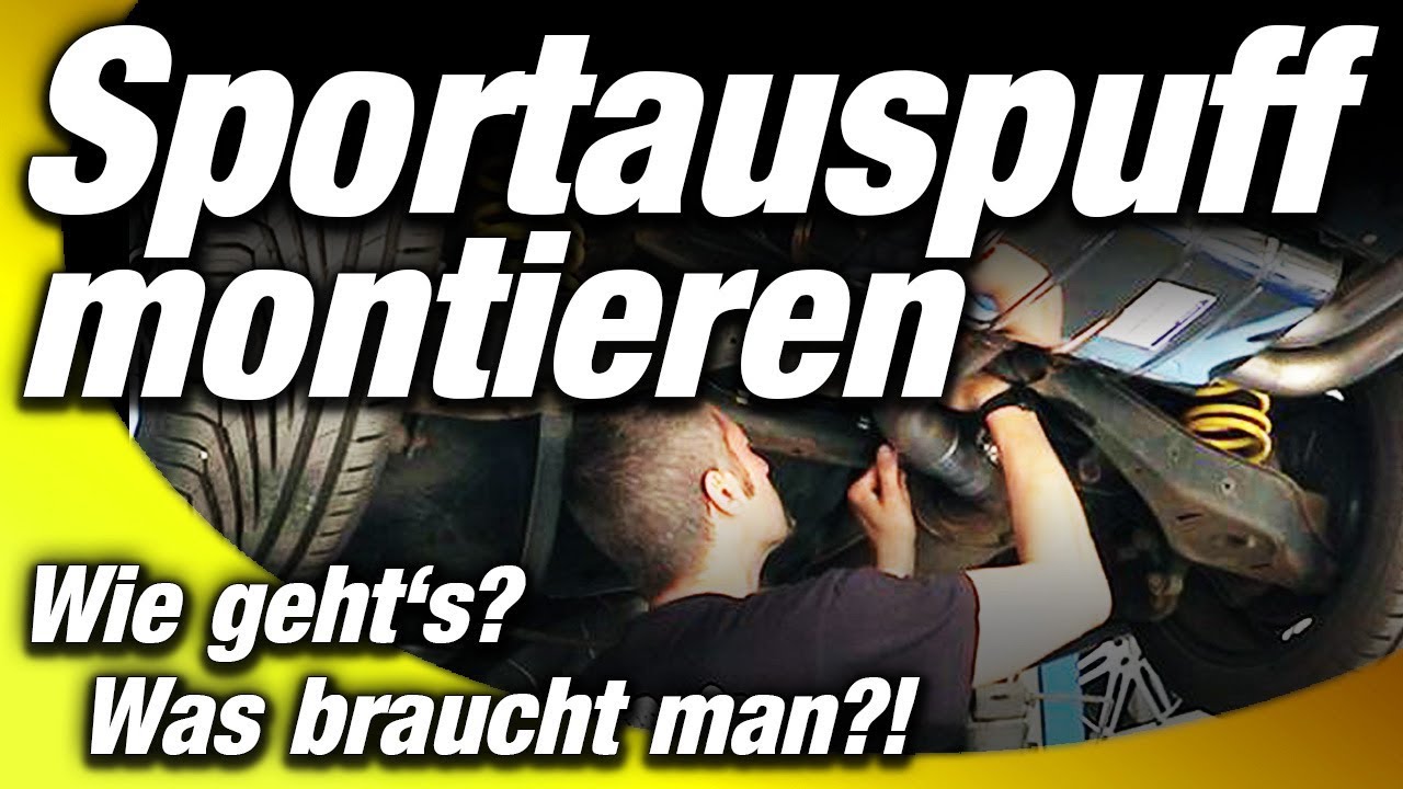 Sportauspuff montieren | Wie gehts, was braucht man?! | BASTUCK Sportauspuff | WEST-BERLIN-CUSTOMS