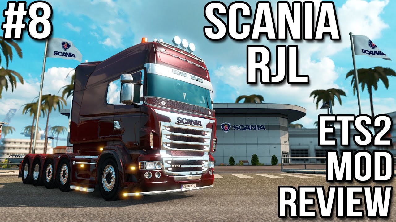 ETS2 Mod Reviews #8 - RJL Scania Tuning Pack