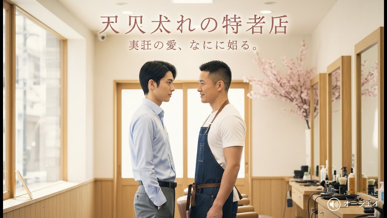 理容師が「後ろに寄りかかって」と言った…ケープの下に手を滑り込ませて、予期せぬ告白が始まる