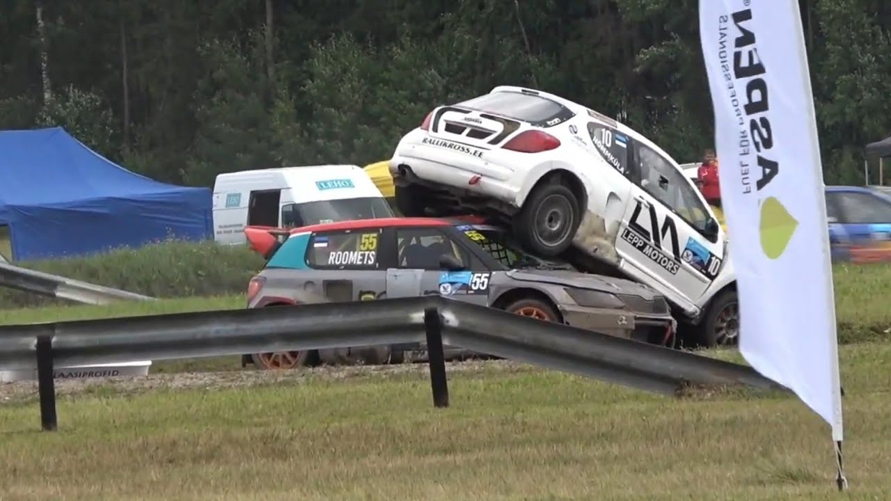 RALLIKROSS 2020 EMV 2.Etapp. Misso (crash,mistakes,jumps,action)