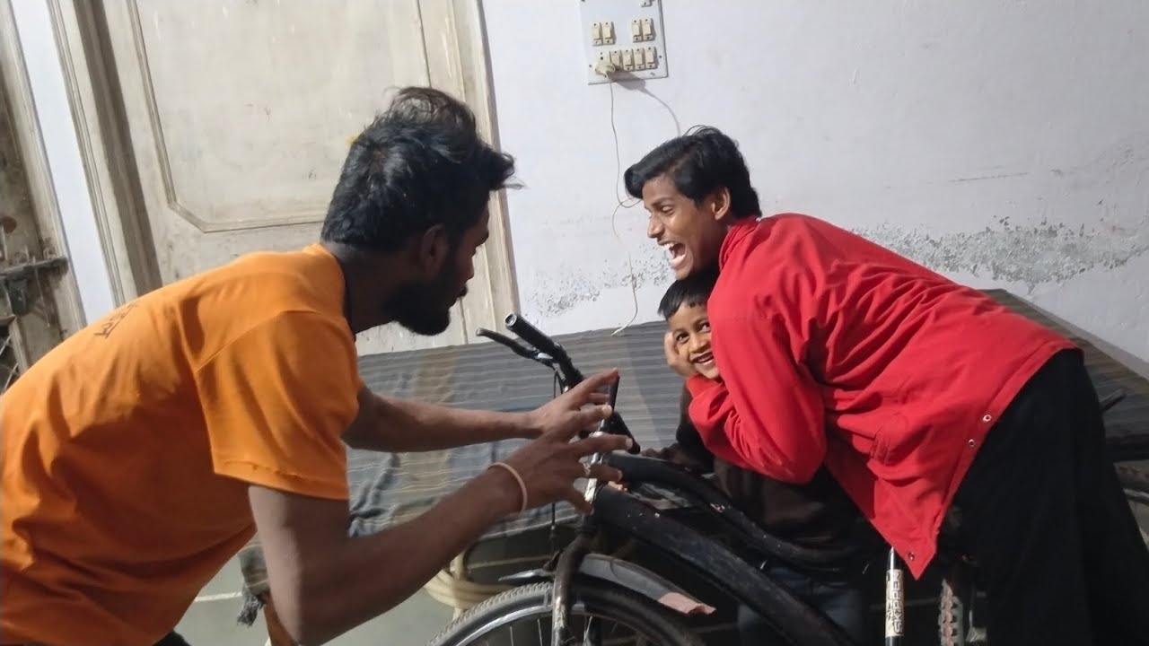 Chandu Ne Ravi per cycle gira Di 🥺🤣 |.                   @souravjvlogs  | #vlog #vlogs 