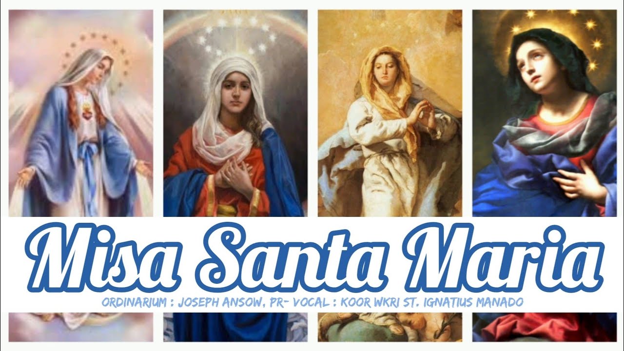 Ordinarium MISA SANTA MARIA - Lirik Chord PDF Partitur Not Angka SSA