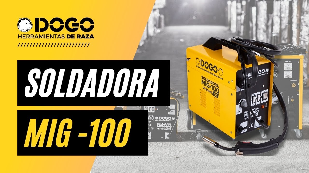 Soldadora DOGO MIG 100 - Dogo Herramientas