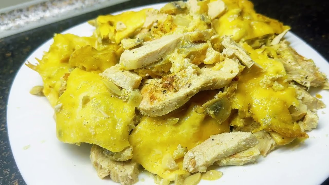 🍗🍄 КУРКА в ВЕРШКОВО-ГРИБНОМУ СОУСІ — ніжна, СОКОВИТА і дуже СИТНА 😍