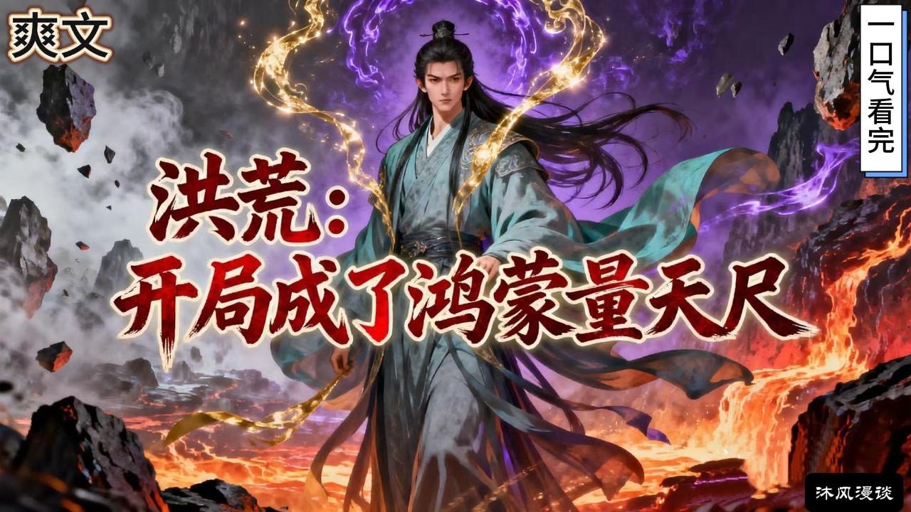 完结《洪荒：开局成了鸿蒙量天尺》重生洪荒世界，成了鸿蒙量天尺！鸿钧讲道在即，他却原本化形无望！幸好，关键时刻觉醒了鸿蒙选择系统，只要进行选择，就能得到回馈！#動漫 #穿越#有声漫画#爽文#玄幻 #无敌