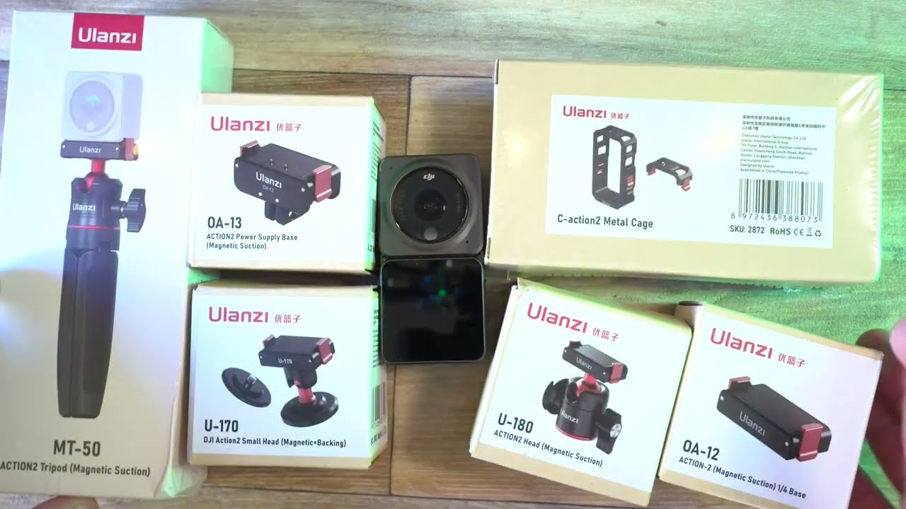 Аксессуары Ulanzi для DJI Action 2 &mdash; это МАСТХЭВ