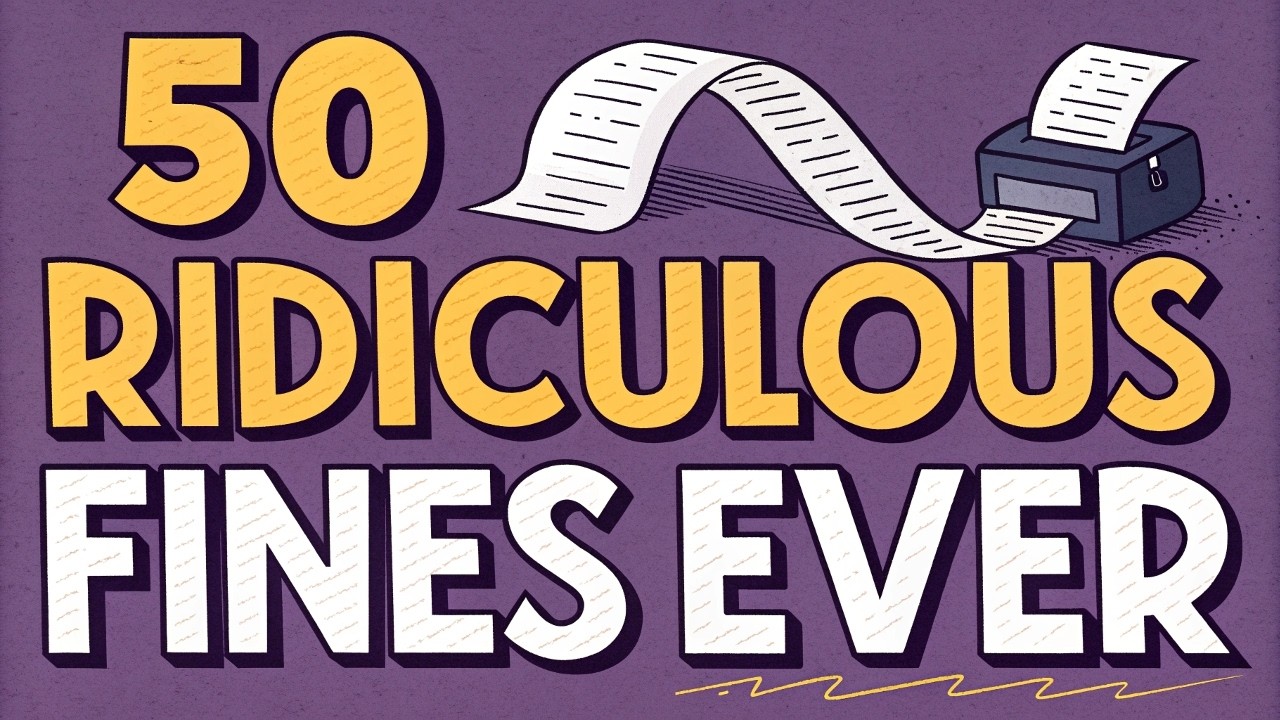 50 Dumbest Fines Ever Given