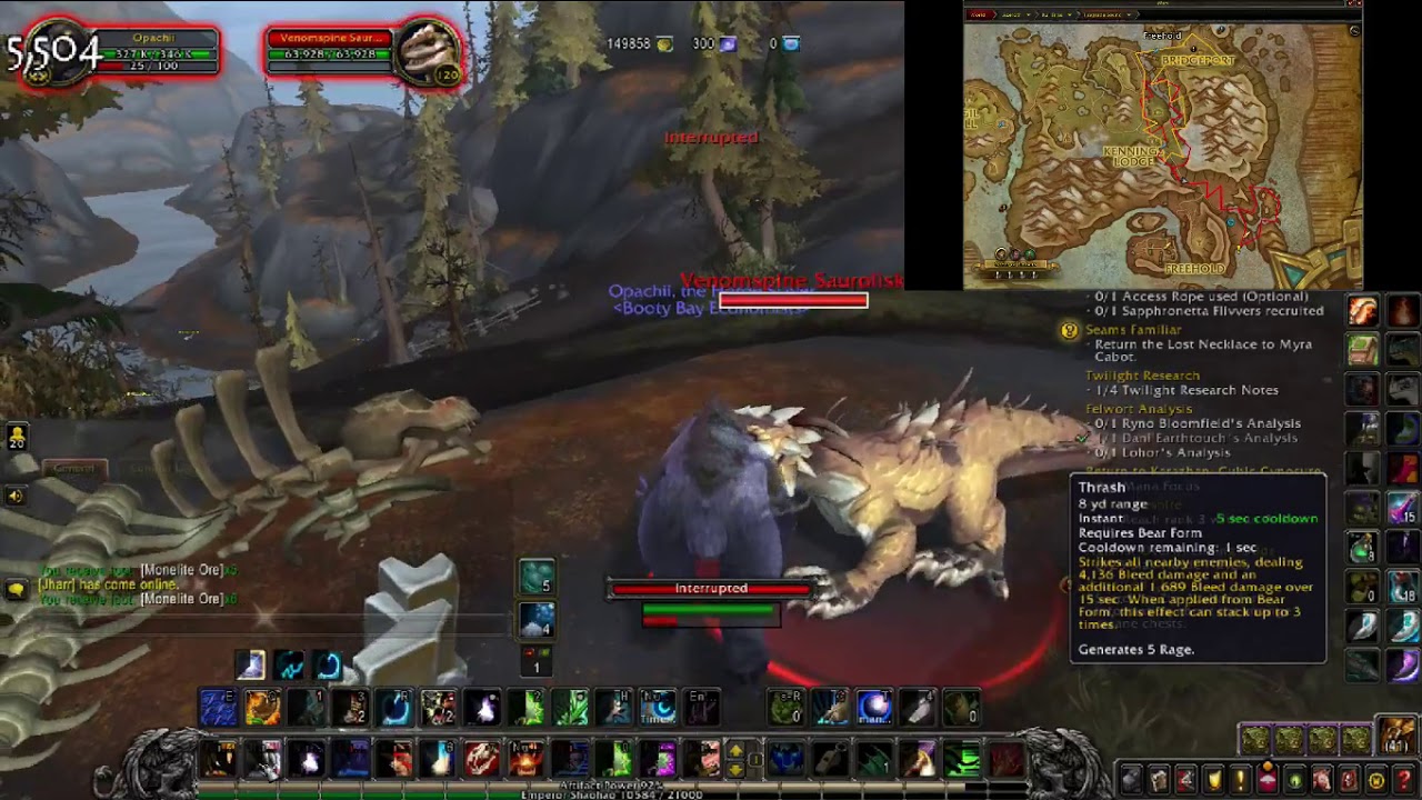 Mining In Tiragrade Sounds Monelite Ore Farming Route 8.2 Bfa WoW Gold Guide