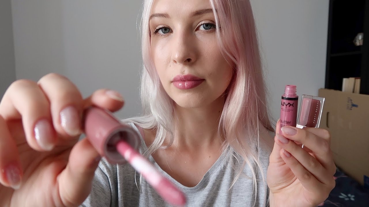 [ASMR] lipgloss on me & you 👄 (mouth sounds, personal attention, PL&ENG)