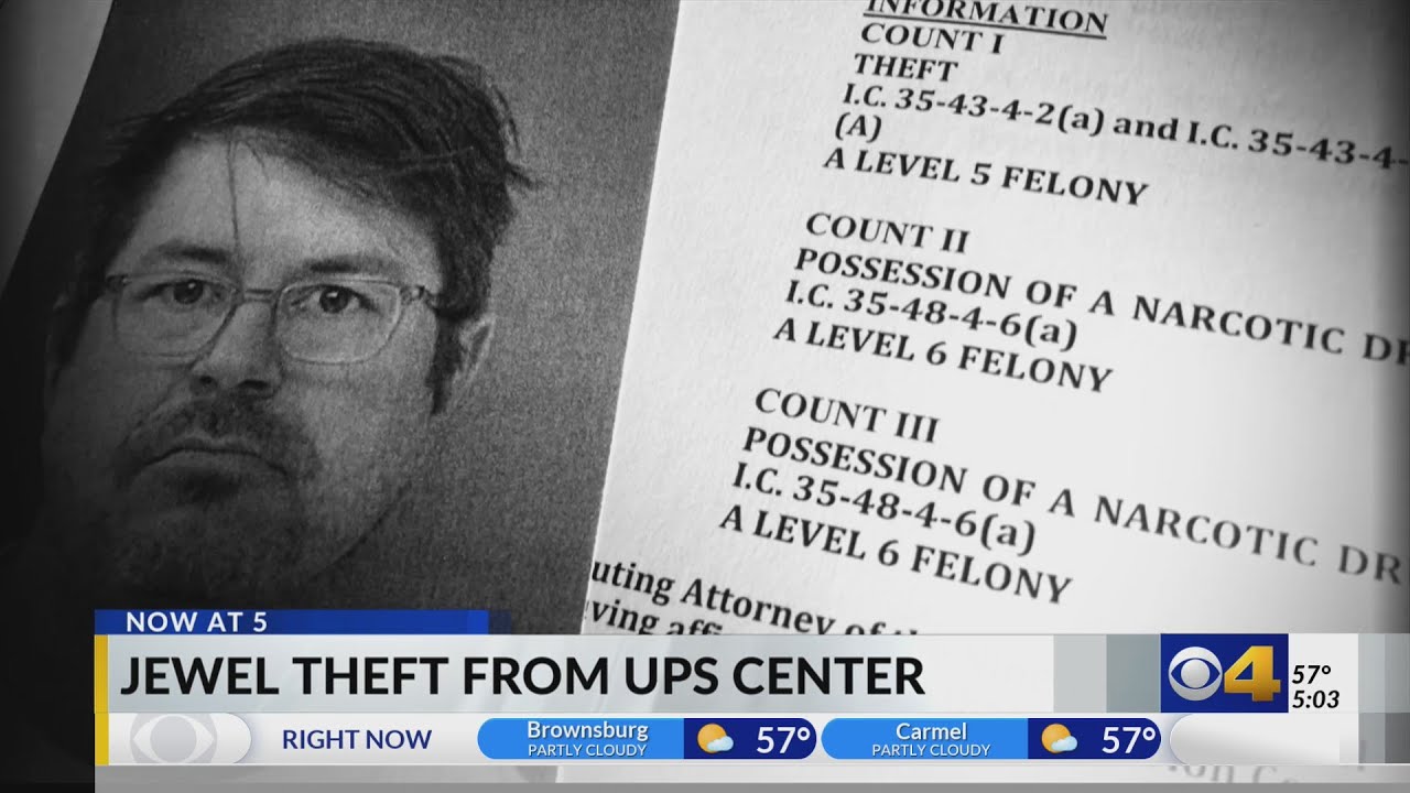 Jewel theft from UPS Center