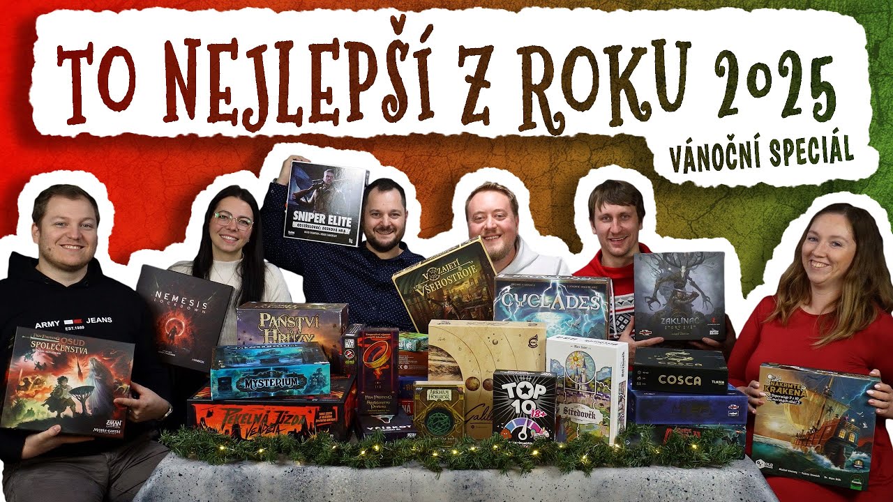 ODEHRÁNO - To nejlepší z roku 2025 [VÁNOČNÍ SPECIÁL]