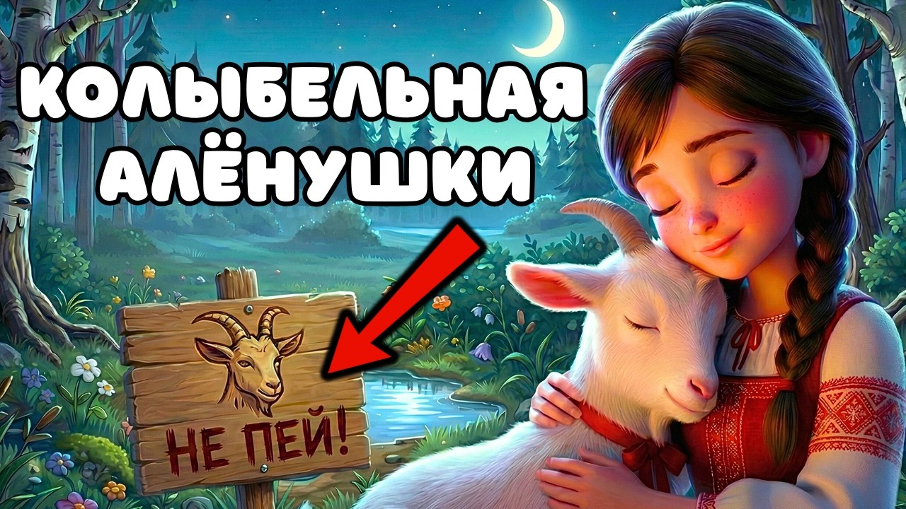 🌙 Колыбельная Сестрица Алёнушка и братец Иванушка | Песня для глубокого сна малышей