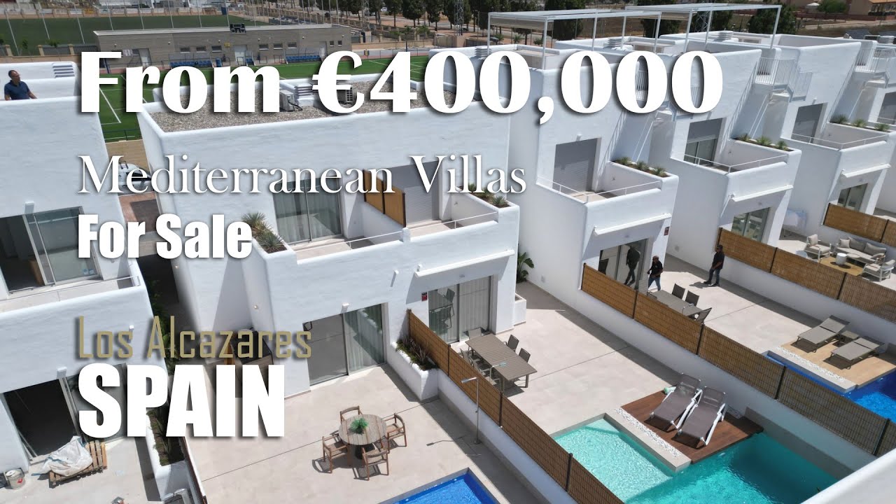 Виллы в жилом комплексе Mykonos and Santorini на продажу, Лос-Алькасарес, Испания | Пляж в пешей ...