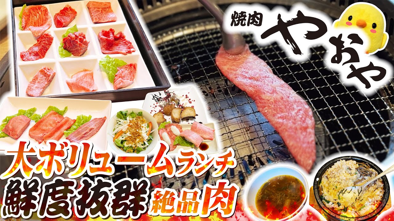 【守山焼肉】鮮度抜群！絶品焼肉が食べられる！品質にこだわったコスパ最強ランチ｜やおや【とちカツTV】