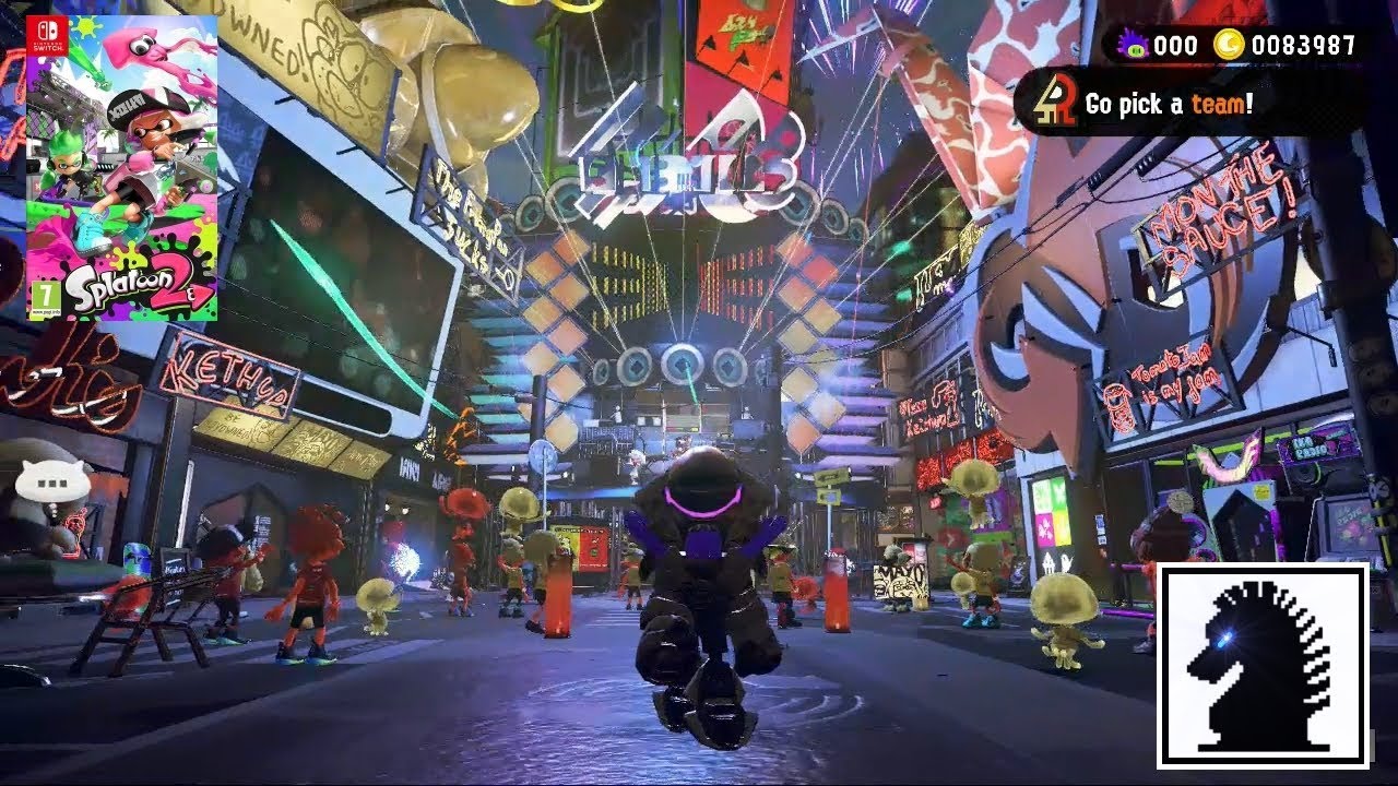 NS Splatoon 2 - The 1st European Splatfest: Mayonnaise vs Ketchup