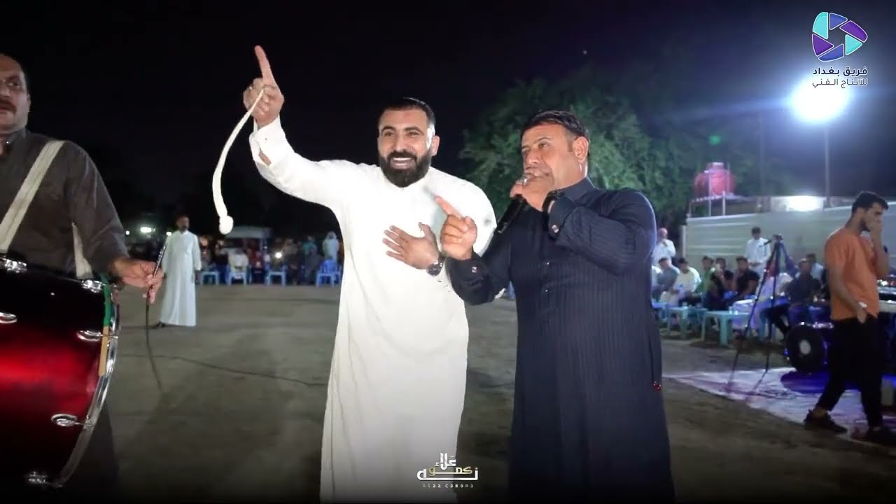 الفنان ثائر البحراني بحفل مصطفي محمد 