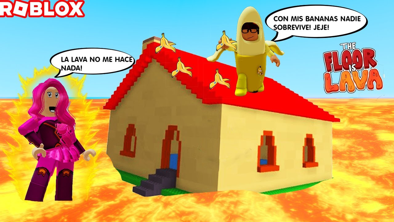 Samy lavaGirl Y Gutti Bananin Sobreviven Al Suelo Es Lava! Nuevos Mapas Mas Dificiles Y Epicos! 😀